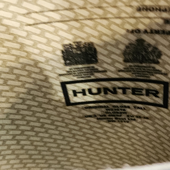 HUNTER RAIN BOOTS RUBBER 4M5F GRAY - Picture 3 of 10